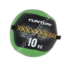 Набивной мяч Tunturi Wall Ball Green 14TUSCF012. Магазин Muskulshop
