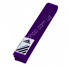 Пояс Adidas BT-Club adiB220 фиолетовый 200. Магазин Muskulshop