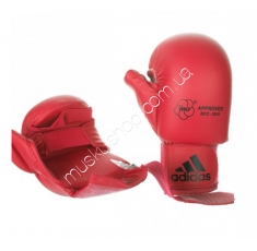 Перчатки Adidas 611.12Z красные L. Магазин Muskulshop