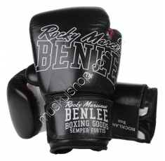 Перчатки Benlee Rocky Marciano 199189 blk/wh 10oz. Магазин Muskulshop