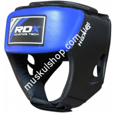 Боксерский шлем RDX Blue new. Магазин Muskulshop