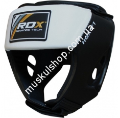 Боксерский шлем RDX White. Магазин Muskulshop
