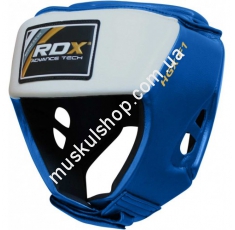 Боксерский шлем для соревнований RDX Blue. Магазин Muskulshop