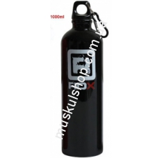 Бутылка для воды RDX Aluminium Black 1000ml. Магазин Muskulshop