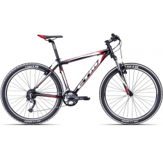 Велосипед СТМ Quadra 1.0 black red. Магазин Muskulshop