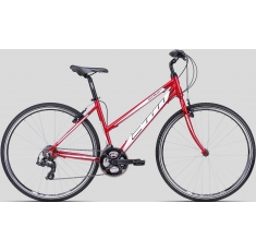 Велосипед СТМ Maksima 1.0 red white. Магазин Muskulshop