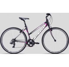 Велосипед СТМ Maksima 1.0 matt black pink. Магазин Muskulshop