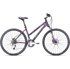 Велосипед СТМ Bora 3.0 matt black pink. Магазин Muskulshop