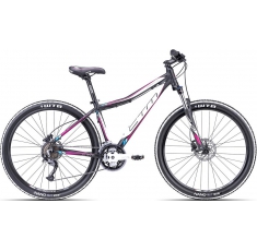 Велосипед СТМ Charizma 3.0 matt black pink. Магазин Muskulshop