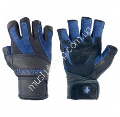 Перчатки Harbinger BioFlex WristWrap 134022. Магазин Muskulshop