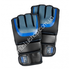Перчатки MMA Bad Boy 3.0 Blue 220104 S/M. Магазин Muskulshop