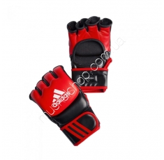 Перчатки для MMA Adidas ADICSG041 красные. Магазин Muskulshop