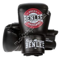 Перчатки Benlee Rocky Marciano 199190 blk/red 10oz. Магазин Muskulshop