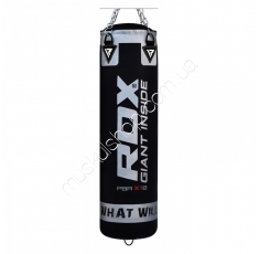 Боксерский мешок RDX Leather Black 1.4м. Магазин Muskulshop