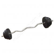 Штанга Landfit наборная 25 кг PPS261-25. Магазин Muskulshop