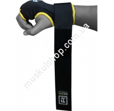 Бинт-перчатка RDX Inner Gel Black. Магазин Muskulshop