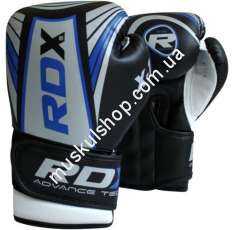 Детские перчатки для бокса RDX Blue/Yellow. Магазин Muskulshop