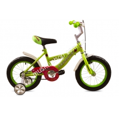 Велосипед детский Premier Flash 14 Lime. Магазин Muskulshop