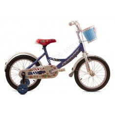 Велосипед детский Premier Princess 16 Blue. Магазин Muskulshop