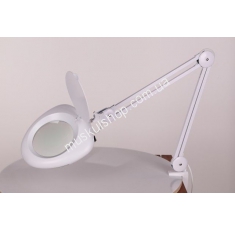 Настольная лампа-лупа LS-6016 LED 3 диоптрии White. Магазин Muskulshop
