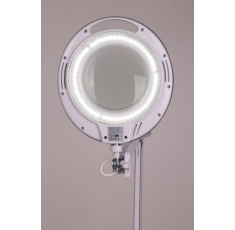 Настольная лампа-лупа LS-6017 LED 5 диоптрий White. Магазин Muskulshop