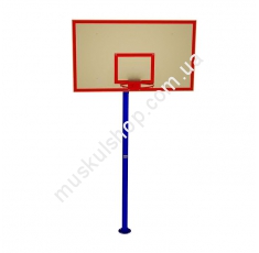 Стенд баскетбольный школьный (180х105) для улиц In. Магазин Muskulshop