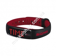 Фитнесс-браслет Activo Black-Red Sigma Sport 22910. Магазин Muskulshop