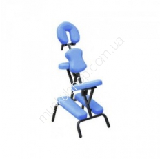 Массажный стул синий Relax HY-1002. Магазин Muskulshop