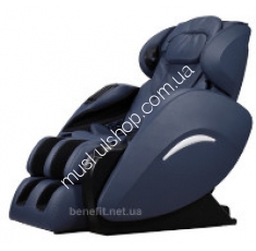 Массажное кресло тёмно-синее Osis OS-460i. Магазин Muskulshop