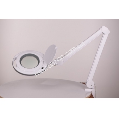 Лампа-лупа ASF LED настольная 6017 3 белая. Магазин Muskulshop